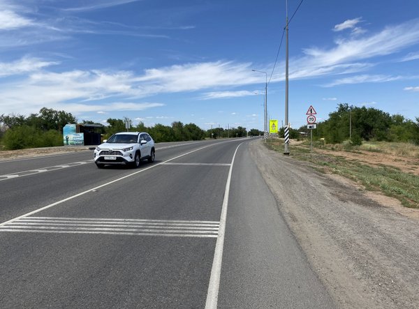 Несколько очагов аварийности ликвидировали на двух федеральных трассах в Волгоградской области
