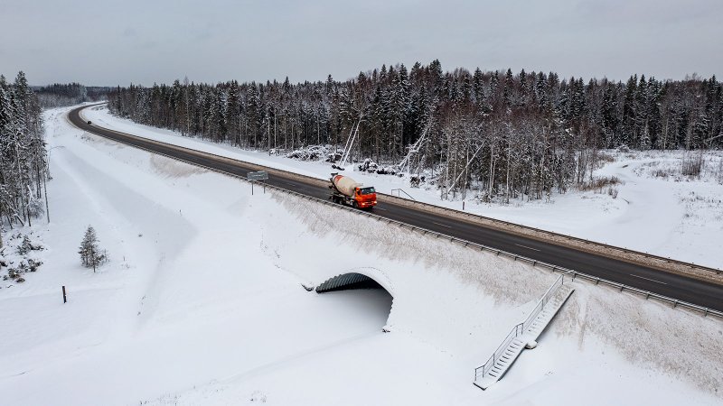 Более 170 км федеральных трасс обновили в Карелии и Мурманской области в 2023 году