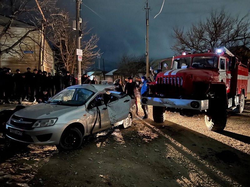 Два человека погибли в аварии на трассе Р-217 Кавказ в Дагестане
