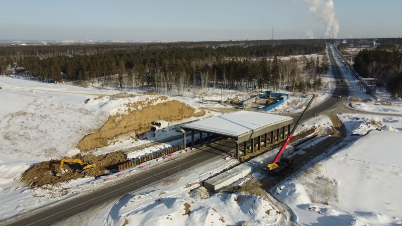 После перерыва возобновили строительство обхода Усолья-Сибирского в Приангарье