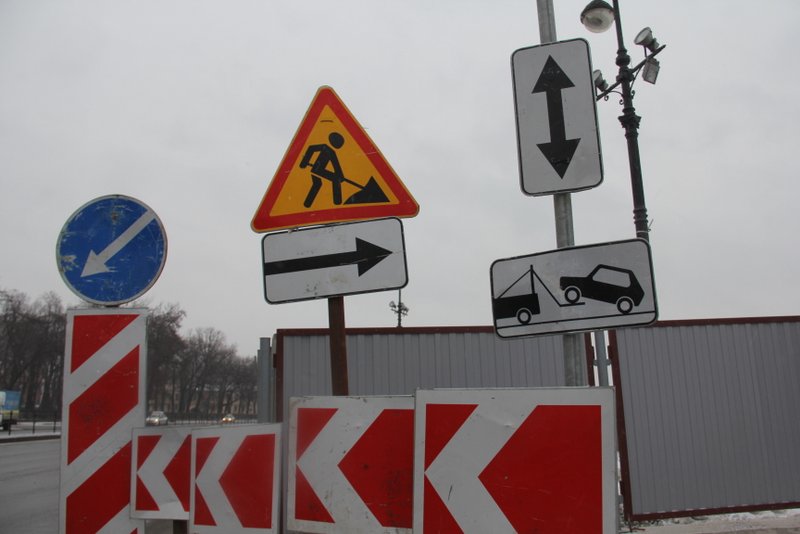 Для ремонта на Октябрьском мосту в Череповце 1 мая закроют одну полосу и сузят остальные