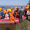 МЧС России продолжает ликвидировать последствия паводка в Оренбургской, Курганской и Тюменской областях
