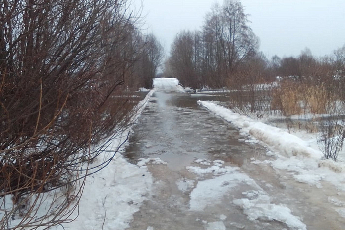 Три низководных моста подтопило в Рязанской области