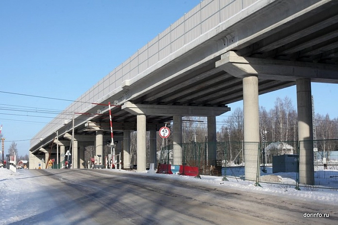 До конца года на Дмитровском путепроводе в Москве завершат основные работы