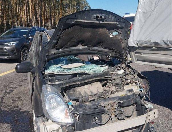 Водитель иномарки погиб в аварии с «Газелью» на трассе М-4 Дон в Воронеже