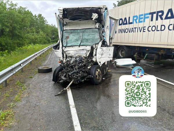 В утренней аварии на Сахалине погиб человек