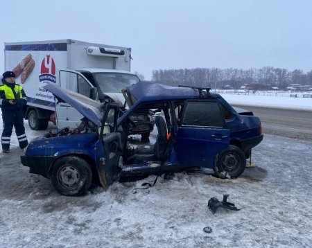 Две женщины погибли в утренней аварии на трассе А-151 в Чувашии
