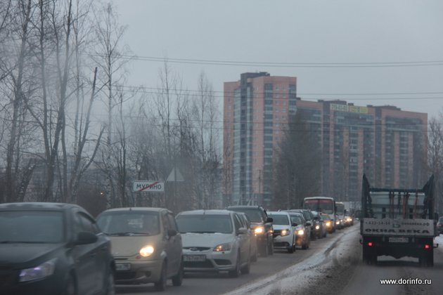 В Мурино построят дорогу для разгрузки Охтинской аллеи и улицы Шувалова