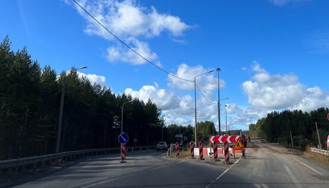 К концу недели закроют на капремонт мост через Градуевку в Выборгском районе Ленобласти