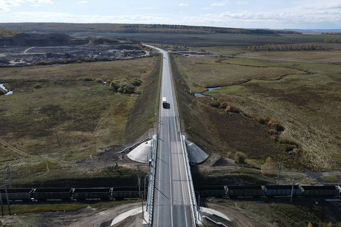 После ремонта полностью открыли путепровод на трассе Р-255 Сибирь в Иркутской области
