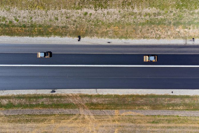 До конца года до четырех полос расширят еще 10 км подъезда к Грозному