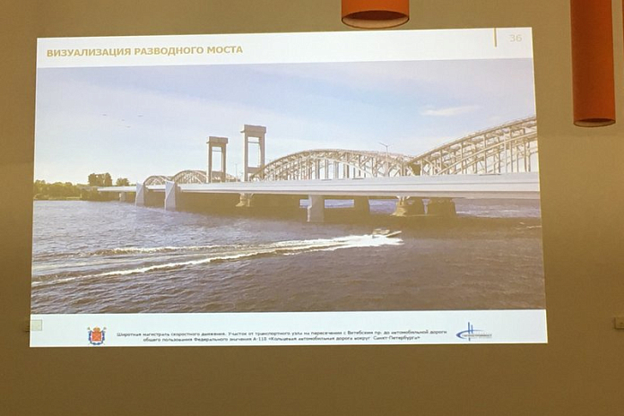 В Петербурге мост на ШМСД будет иметь самый длинный разводной пролет