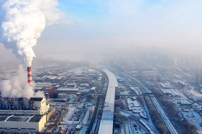 Строительная готовность моста через Обь в Новосибирске достигла 60 %