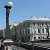 Новое светодиодное освещение установили на Сампсониевском мосту в Петербурге