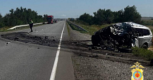 Четыре человека погибли в ДТП на трассе Р-22 Каспий в Калмыкии