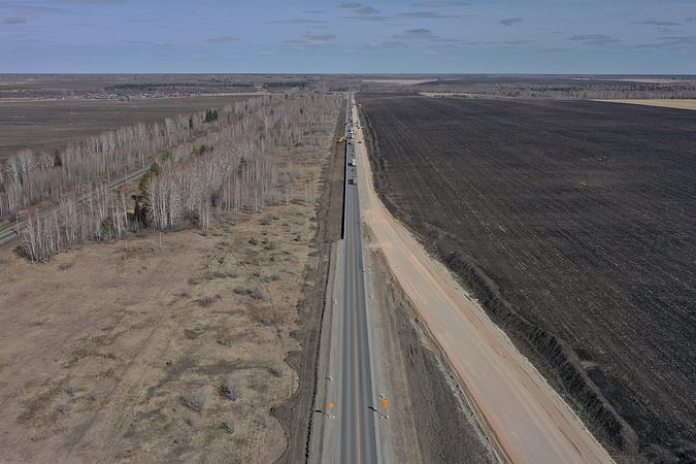Начался капремонт участка трассы Р-351 Екатеринбург - Тюмень в Свердловской области