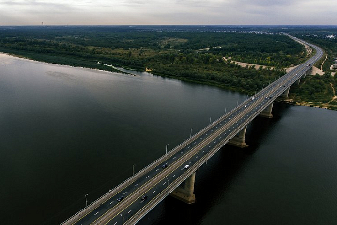 Стартовал ремонт моста через Оку на обходе Нижнего Новгорода