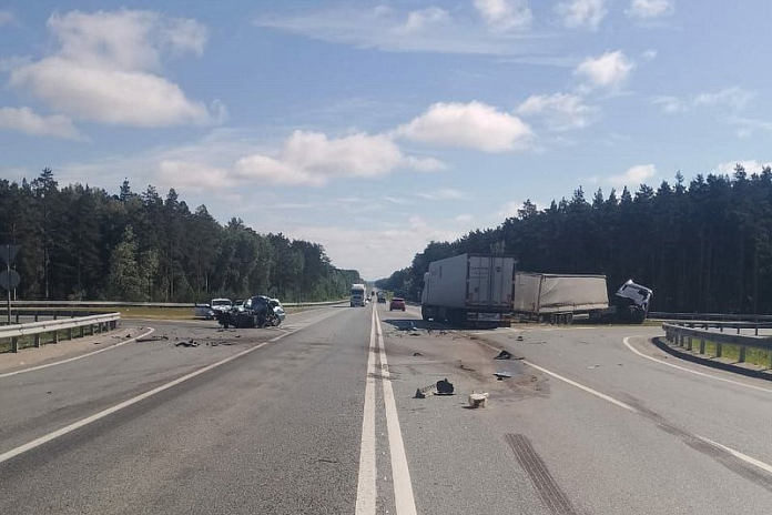 Водитель легковой иномарки погиб в ДТП с фурой в Новосибирской области