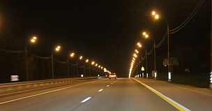 Порядка 7,5 км линий электроосвещения устроят на федеральных трассах в Новосибирской области
