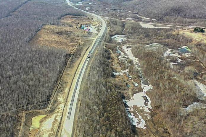 Реконструкцию трассы А-360 Лена в Приамурье завершат досрочно