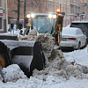 За неделю с дорог Петербурга вывезли 220 тыс. кубометров снега