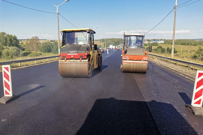 Ремонт дороги М-7 Волга в Нижегородской области выполнен на 70 %