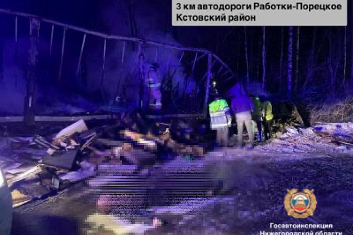 Три человека погибли в аварии на трассе Работки – Порецкое в Нижегородской области