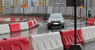 С 28 апреля в четырех районах Петербурга ограничат движение