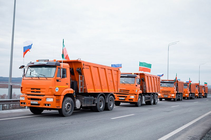 На трассе М-7 Волга в Татарстане открыли мост через реку Свияга