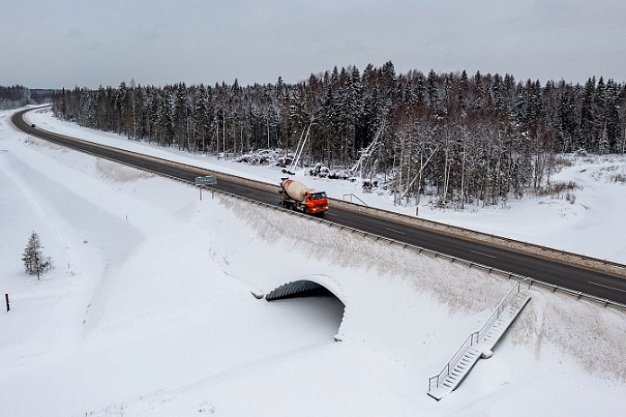 Более 170 км федеральных трасс обновили в Карелии и Мурманской области в 2023 году