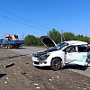 В утренней аварии с грузовиком в Чувашии погиб водитель иномарки