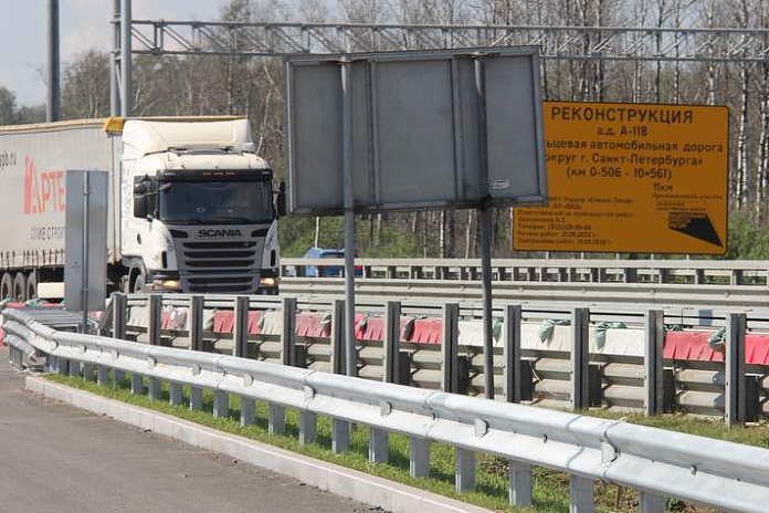 Реконструкция северного участка КАД Петербурга выполнена на 35 %