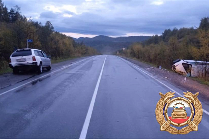 Два человека погибли в ночном ДТП на трассе А-393 на Сахалине
