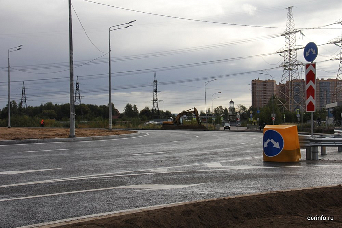 На перекрестке улиц Антонова и Измайлова в Пензе продолжается строительство кольцевой развязки