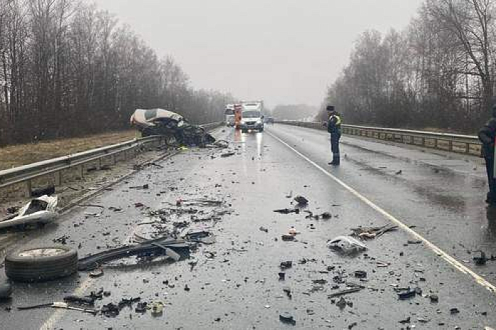 Четыре человека погибли в аварии на трассе М-5 Урал в Рязанской области
