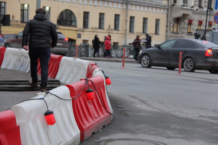 С 8 марта ограничат движение транспорта в трех районах Санкт-Петербурга
