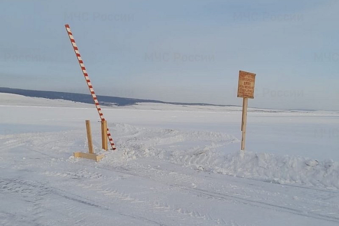 Через реку Кута в Приангарье заработала внеплановая ледовая переправа