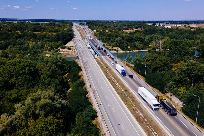 Два параллельных моста через реку Кубань на трассе Р-217 Кавказ на Ставрополье отремонтируют до конца 2026 года