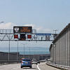 Днем 26 июня вновь скопилась очередь перед Крымским мостом со стороны Керчи