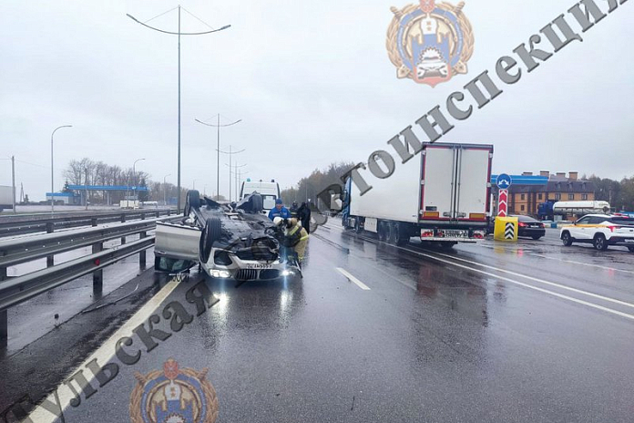 Женщина и девушка пострадали в двух авариях на трассе М-4 Дон в Тульской области