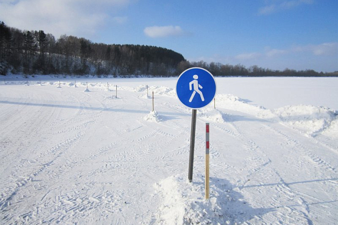В трех районах Красноярского края скорректирована работа ледовых переправ