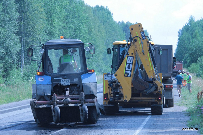 Ремонт начался в Томской области на подъезде к поселку Синий Утес