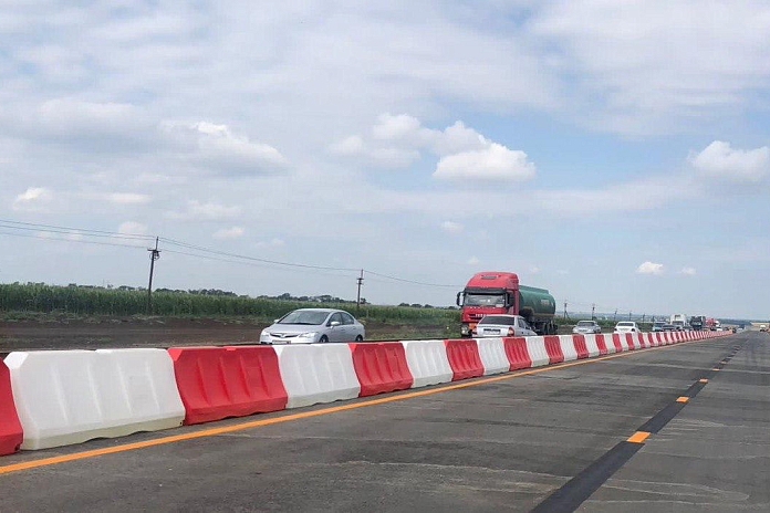 По временной схеме откроют четыре полосы на участке трассы Р-280 в Ростовской области