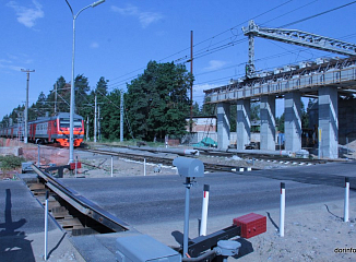 Началось строительство путепровода через пути МЦД-2 в Москве