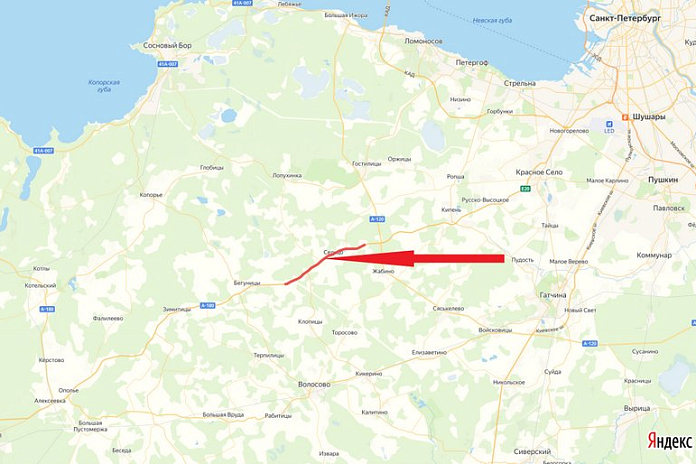 В Ленобласти на трассе А-180 Нарва введут реверс на полтора месяца