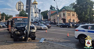 Автобус и четыре машины попали в ДТП в Нижнем Новгороде: пострадали пять человек
