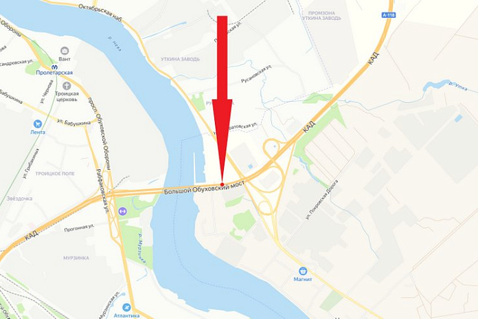 Движение по двум полосам вантового моста на КАД Петербурга ограничат на пять дней раньше