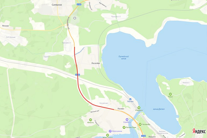 На два месяца ограничат движение по участку «Сортавалы» в районе Лосево в Ленобласти