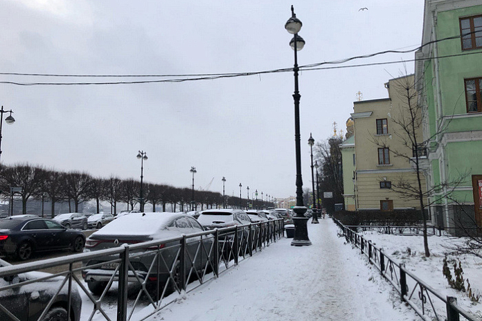 За сутки с улиц Петербурга вывезли почти 6,5 тыс. кубометров снега