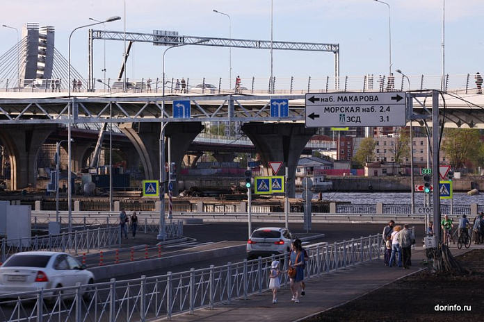 В Василеостровском районе Петербурга построят новый участок Морской набережной